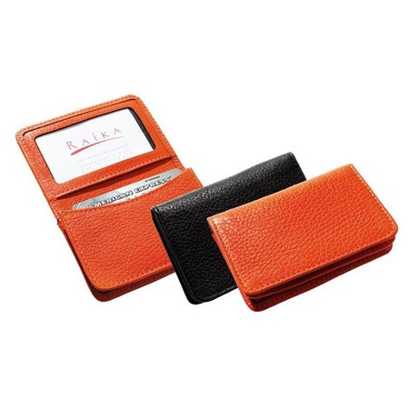 RAIKA Gusseted Card Case Black RM 156 BLK